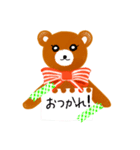 クマの一言スタンプ～スクラップブック風～（個別スタンプ：31）