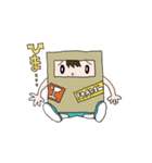 ハコ男子（個別スタンプ：14）