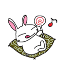 This is a character free rabbit.（個別スタンプ：3）