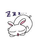 This is a character free rabbit.（個別スタンプ：17）