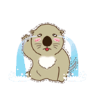 The daily life of small sea otters（個別スタンプ：26）