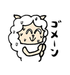 すごいアルパカ（個別スタンプ：6）