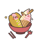 Ice cream and hot dog life（個別スタンプ：5）