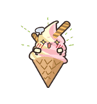 Ice cream and hot dog life（個別スタンプ：28）