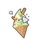 Ice cream and hot dog life（個別スタンプ：30）