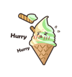 Ice cream and hot dog life（個別スタンプ：33）