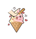 Ice cream and hot dog life（個別スタンプ：37）