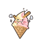 Ice cream and hot dog life（個別スタンプ：40）