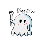 Cloth ghost（個別スタンプ：7）