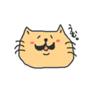 二重あご癒しねこ。（個別スタンプ：36）