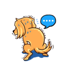 Longhaired Dachshund（個別スタンプ：12）