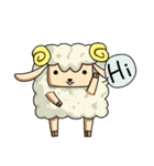 シュガー羊（個別スタンプ：1）