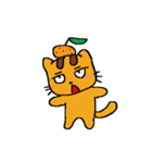 Orange kitty - Buru 2（個別スタンプ：4）