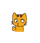 Orange kitty - Buru 2（個別スタンプ：31）