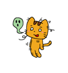 Orange kitty - Buru 3（個別スタンプ：22）