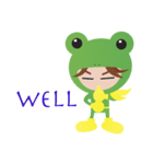 NinjaFrog_English_Ver（個別スタンプ：21）