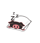 Little Black Pig（個別スタンプ：1）