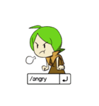 Green Boy Gamer（個別スタンプ：7）