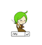 Green Boy Gamer（個別スタンプ：8）