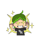 Green Boy Gamer（個別スタンプ：27）