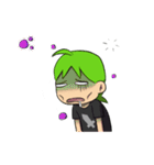 Green Boy Gamer（個別スタンプ：33）