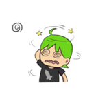 Green Boy Gamer（個別スタンプ：34）