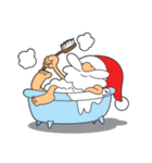 Lazy Santa Claus（個別スタンプ：9）