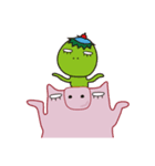 Piggy ＆ friend（個別スタンプ：39）