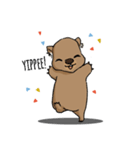 Wollie the Baby Wombat（個別スタンプ：6）