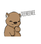 Wollie the Baby Wombat（個別スタンプ：13）