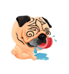 SihWun's Pug World (Part.1)（個別スタンプ：3）