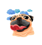 SihWun's Pug World (Part.1)（個別スタンプ：14）