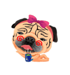 SihWun's Pug World (Part.1)（個別スタンプ：21）