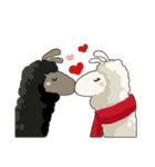 Llama in Love: Happy Valentine（個別スタンプ：20）