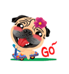 SihWun's Pug World (Part.2)（個別スタンプ：1）