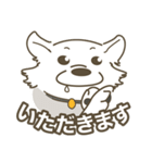 Japanese Spitz - Ca Pwae（個別スタンプ：14）