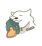 Japanese Spitz - Ca Pwae（個別スタンプ：27）