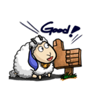 Sheep Family - Part 1 (English version)（個別スタンプ：1）