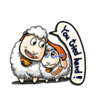 Sheep Family - Part 1 (English version)（個別スタンプ：10）