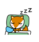 Lovely foxes（個別スタンプ：1）