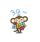 Little Monkey（個別スタンプ：8）