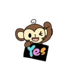 Little Monkey（個別スタンプ：12）