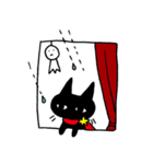 黒猫ミディ（個別スタンプ：26）