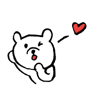 The world's whitest bear（個別スタンプ：37）