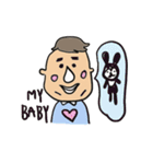 Uncle Potato＆Sister Egg（個別スタンプ：8）