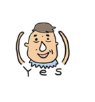 Uncle Potato＆Sister Egg（個別スタンプ：25）