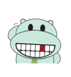 Daniel "Bebe" - The Adorable Hippo（個別スタンプ：34）