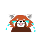 little red panda（個別スタンプ：4）