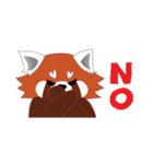 little red panda（個別スタンプ：12）