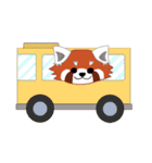 little red panda（個別スタンプ：18）